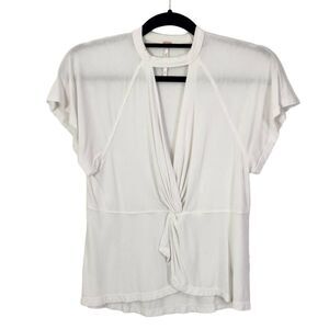 Free People White Blouse Free People White Top Size XS White T-Shirt
